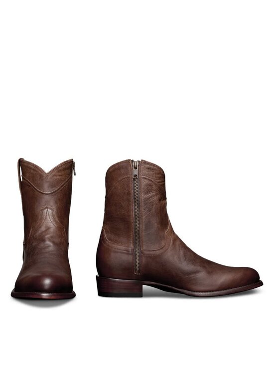 Tecovas The Dean Brown Goat Cafe Leather Boots Size 9 main image 4